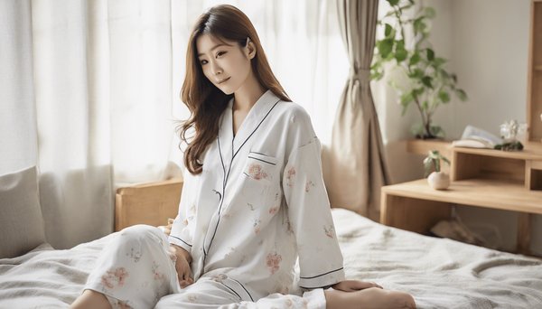 Découvrez le confort du pyjama japonais en coton pour femmes