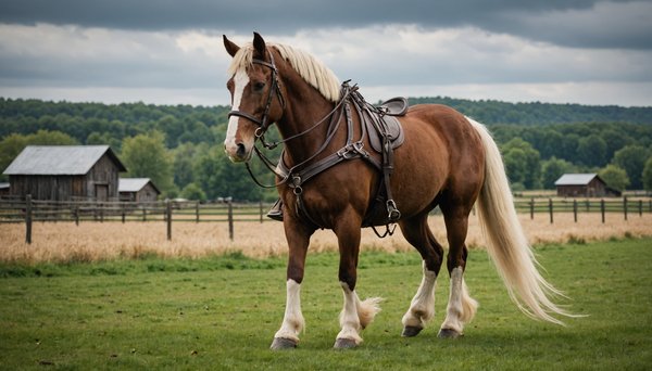 Le cheval de trait : un héritage puissant à découvrir